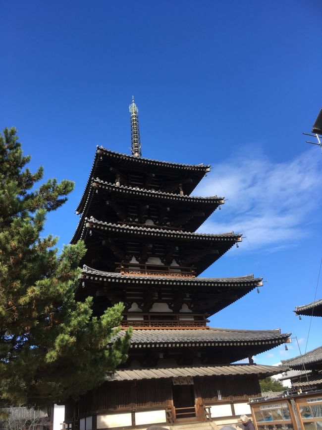 御朱印旅は初冬の高野山と法隆寺。泊まりは大阪で。