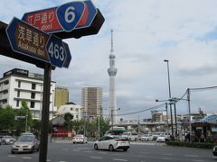 スカイツリーの見える街を歩く/両国橋から三ノ輪橋　 9月/2016