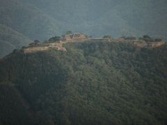 立雲峡から見る竹田城