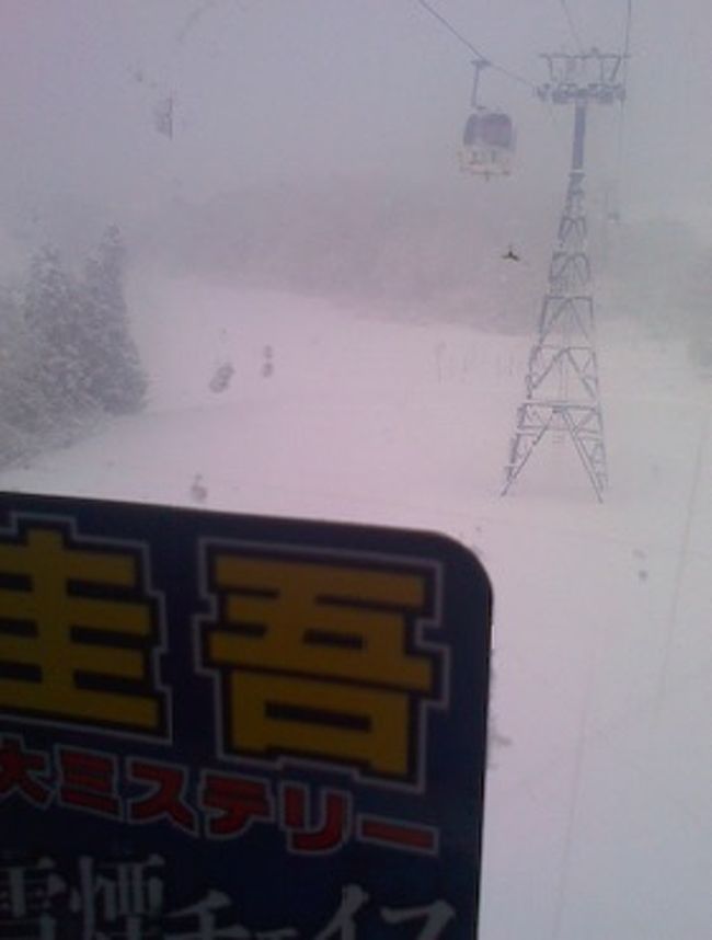 以下に掲げました拙ブログをご覧頂ければ幸甚です。<br /><br />今シーズン初の週末有給休暇スキーでございます。<br /><br />と、いきなりの真冬日。。。<br /><br />http://wrongislan.exblog.jp/25040905/
