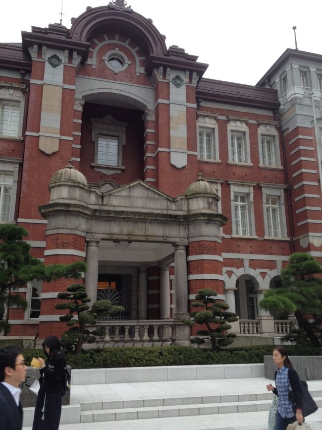 東京研修を終えて、どうしても東京ステーションホテルにステイしたく、宿泊を1日延ばしました(笑)