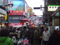 東京散歩(初詣 世田谷八幡宮＆豪徳寺/アメ横散策 2007/01/03 ・和光「焼肉」 上野/銀座 鳥ぎん/両国/鳥ぎん下高井戸店/本成院/神保町周辺を散策)　2007/01/01-24