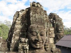 カンボジア　「行った所・見た所」　アンコール・トム遺跡群（バイヨンからライ王のテラス）観光