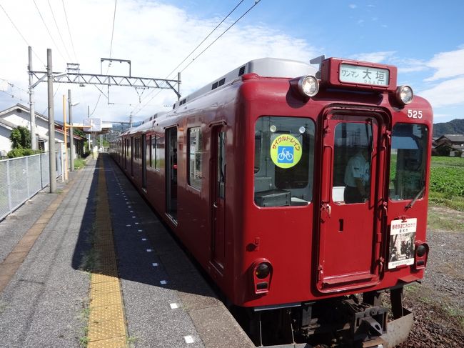 大手私鉄の中で最大規模の近鉄から、三重県内、岐阜県内にある４つの路線が別会社に分離しました。<br />これらの路線にはすべて近鉄時代乗車していますが、今回改めて乗りに行ってきました。<br /><br />－－－<br />まず乗ったのは、旧養老線の養老鉄道です。<br />もともと旧「養老鉄道」と名乗っていましたが、その後いろいろな経緯があって近鉄の支線となり、そこから分離して再び「養老鉄道」となりました。