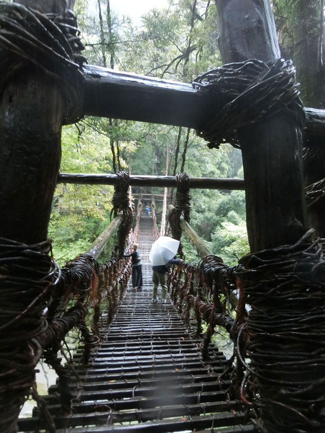 日帰りで徳島県に行きました。<br />JALのマイルが消滅してしまうため、急遽決めた旅です。<br />羽田東急ホテルに前泊し、徳島空港から祖谷を目指しました。<br />