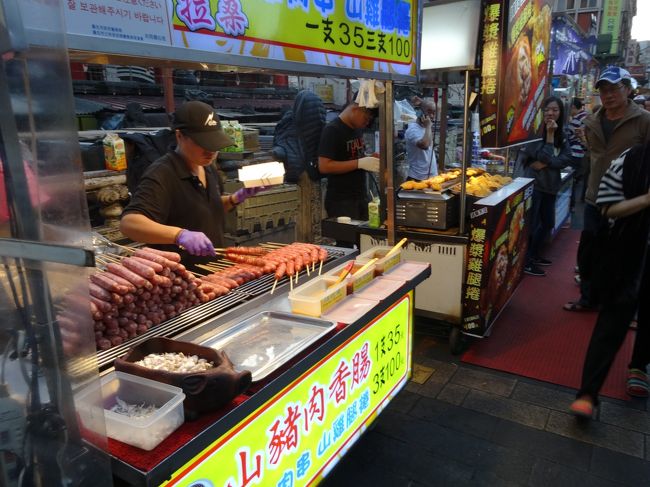 台湾 楽しい⑤（士林観光夜市～台北101年越し花火編）