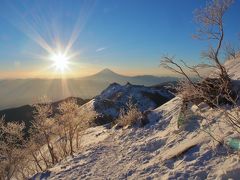 夜叉神・鳳凰山ピストン / 年越しは鳳凰山で