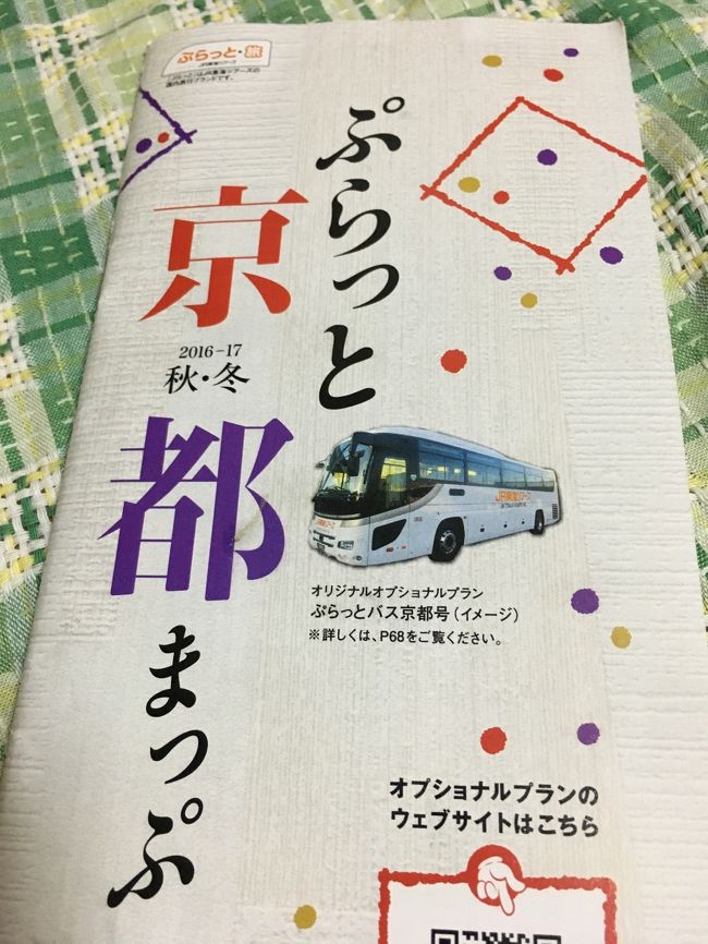 番外編は、今回のお土産やら何やら。<br />徒然忘備録です。<br />ここだけ読んだ方が、旅には役に立つ・・・かも。<br /><br />＜利用したツアー会社・ホテル＞<br />・JR東海ツアーズ<br />　2015年秋に利用し、２回目。新幹線宿泊パックはこちらが断然リーズナブル。<br />　朝食は付きませんが、年の瀬の京都、21日前ネット限定予約（こだま号）で一人あたり2万円以下でした。<br />　宅配便にてチケットも無料で届いたし、地図付きガイドブック・お茶クーポン付き（指定のお店で800円以上のお弁当を買うとお茶が付いてくる）<br />　余計なプランが付いていないので、シンプルイズベストです。<br />・アーバンホテル京都二条プレミアム　合わせて口コミ参考にしてください（重複あり）<br />　初めて利用。早めのチェックインOKでした。<br />　レセプションには、画像にはありませんがペンを刺したリンゴとパイナップルが置いてありました（＾０＾）<br />　外国人の利用もまぁまぁ多いようです。<br />　カードキーをかざさないと、エレベーターは利用できず、セキュリティーもきちんとしています。<br />　大浴場があり、部屋にはシャワーのみですが、不自由は感じません。<br />　女性の大浴場はセキュリティーナンバーがあり、日ごとに変わるそうで女性も安心して宿泊できると思います。<br />　部屋はコンパクトな作りですが、ベットが小さいわけではなく十分な大きさです。<br />　冷蔵庫にはご注意を。冷凍付近に入れると、凍ります。<br />　<br />＜京都の云々＞<br />・世界遺産のある街、京都。観光客に何かと親切。<br />　キャリー故障を教えてくれたり、エレベーターのドアを押さえてくれたり。<br />・建物の構造、道が不便。<br />　地下鉄に上り降りと、エレベーター設置をお願いしたい。<br />　キャリーは痛むし、重い荷物の時は困る。<br />・観光地なので仕方ないかもしれませんが、四条や錦市場の品物が全般的に高い。<br />　なので、吟味が必要。<br />・12月末の割には、暖かかった。ロングダウンにセーター動いたら暑かった。<br />　東京の方が寒かった。<br />・修学旅行の宿泊先が健在だった。おお！さすが！？<br /><br />＜お土産・食べ物＞<br />・とっても美味しい。ハズレがない。<br />　故に、危険（＾０＾；）<br />・パンの値段が良心的。調子こいていっぱい買っちゃった。<br />・画像にないお土産たち　こちら気になる方はググってくださいね<br />　高倉屋　錦市場入り口　千枚漬け・しば漬け購入　家人曰く、上品な味付け。美味しいそうです。<br />　おたべ　京都駅周辺ならどこでも　「生八ツ橋ショコラ」姪っ子へのお土産のため食べていませんが、なかなか美味しそうでした。<br />　高野屋貞広　京都駅にて　「ちんまり」　うさぎ・ひよこ・こぶたの顔の小さなマシュマロ　女子なら「かわいくて食べられなーい」と言いそうなお菓子。（でも、きっとすぐ食べる）<br /><br />後は、画像でもご説明しましょう。