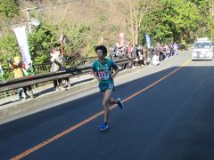 今年も箱根で箱根駅伝を観戦です