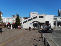 上福岡駅付近の風景