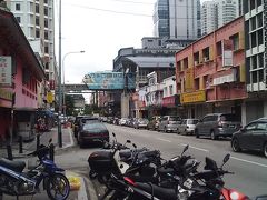 マレーシア旅行　KLセントラル駅裏風景