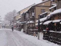 雪の京都に行ってきました