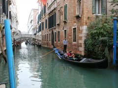 「ヴェネチア運河からの景観、水上タクシーに乗って」パリ～ミラノ～ヴェネチアの旅