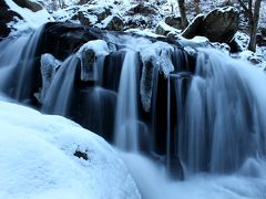 ◆大寒氷雪の山鶏滝渓谷