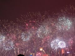 2016-2017　香港カウントダウン花火　3日目（元日）