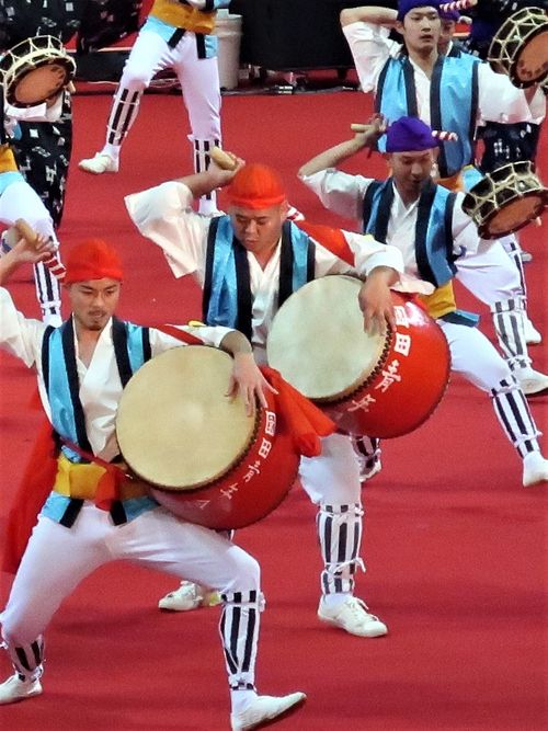 ふるさと祭り東京-8 沖縄全島エイサーまつり お盆の伝統芸能 ☆迫力