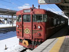 しなの鉄道『ろくもん』電車に乗って来ました♪