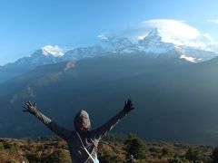 大満足ネパールハイキング　ヒマラヤゴレパニ、プーンヒル、ジヌー温泉3日目/6日間