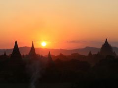 ミャンマー再訪の旅（８）～バガン２　ダマヤンヂー寺院、スラマニ寺院、シュエサンドー・パヤー～