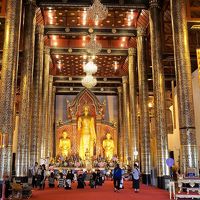 巨大な仏塔の寺ワット・チェディ・ルアンで願い事　私にしては弾丸・初チェンマイの旅2-1
