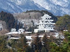 残雪の郡上八幡城とモネの池の撮影旅行♪