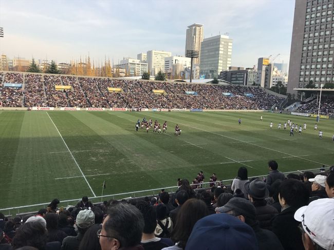 毎年恒例の早明戦観戦にいきました。<br />東京のホテル巡りをして、ベイコートクラブに宿泊。<br />東京でぶらぶらして帰りました。