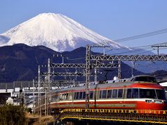 春を探しに、松田・西平畑公園に咲く河津桜と早春の富士山を見に訪れてみた