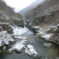 冬の湯西川温泉・その1.龍王峡スノープチハイク&湯西川温泉かまくら祭