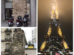 2016//2017 年末年始の フランスの旅　【８】　リヨン　から　パリへ・・・元日　開いている所は　どこも　満員　　