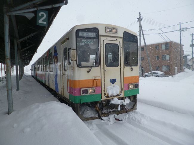 山形を走るフラワー長井線に乗りに行ってきました。雪が降り積もり、厳しい環境を感じながらの楽しい一日でした。