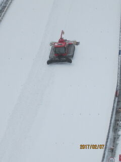 札幌の大倉山ジャンプ競技場