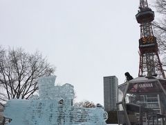 雪まつりだよ、久しぶりね〜