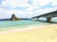 沖縄本島ひとり旅①古宇利島ドライブ＆今帰仁城の桜