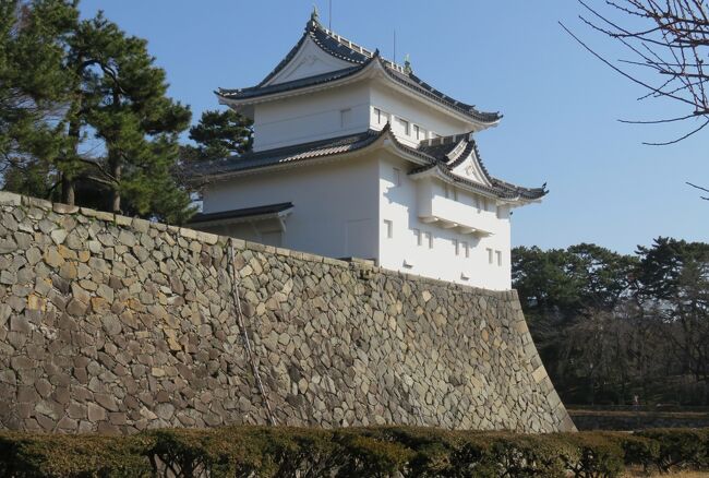 梅の花が咲き始めた名古屋城散策です。西北隅櫓と乃木倉庫の見学のあと、もう少しその付近を散策しました。他にはこの場所を見学する人の姿はありませんでした。(ウィキペディア)