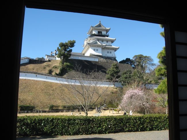 ’１７　静岡１００名城さんぽ３　掛川城御殿～竹の丸カフェ～龍華院～大日本報徳社