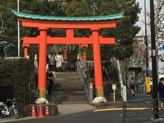 早稲田大学周辺の神社近くを散策