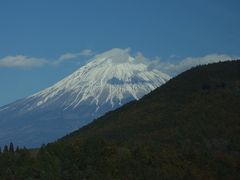 新東名高速から富士山がよく見えました。