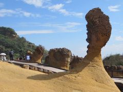 LCCで3泊4日台湾一周【3日目】雨上がりの地形探索、野柳地質公園に行ってみた