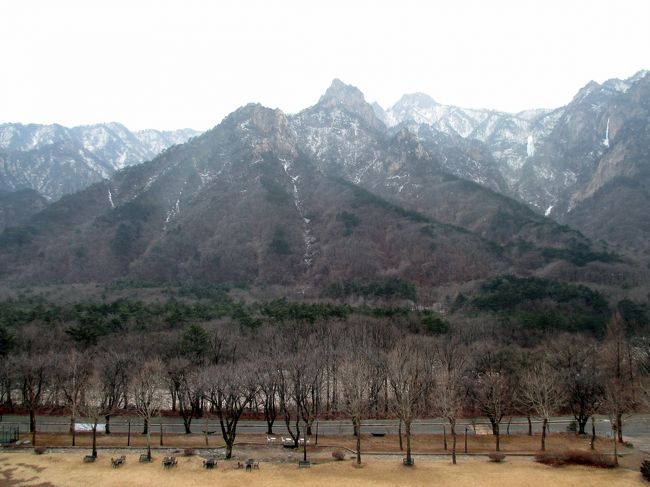 四大陸選手権観戦中に行った観光　第３回　すばらしい景観だった雪岳山国立公園