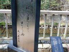 松川遊歩道の散策（いでゆ橋～通学橋）