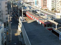 ０９．立春直後の東京１泊　京急ＥＸイン大森海岸駅前　シングルルーム 禁煙室 京急ビューのお部屋