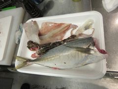 岸和田で魚を買って、愛弟子君とこでランチ