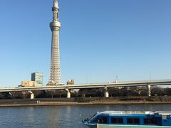 両国・江戸東京博物館～水上バスで浅草へ