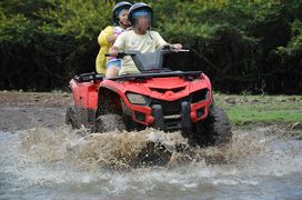 モーリシャス[Mauritius]（4）[カゼラワールドアドベンチャーのQuad Buggy でゾウガメに遇う！]