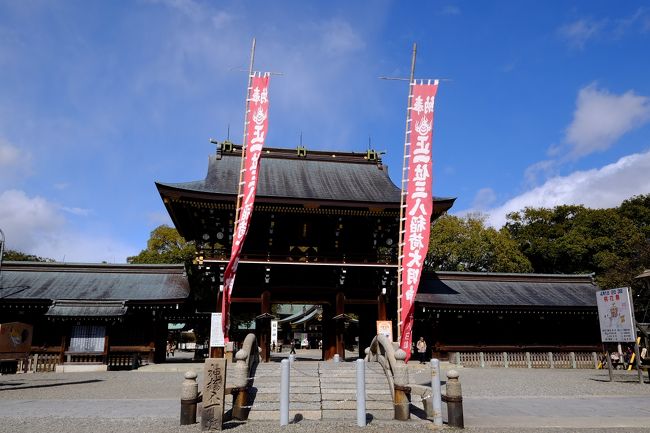 名古屋駅西口→津島神社→国府宮神社→和み（昼食）<br /><br />真清田神社→針綱神社→大縣神社→名古屋駅西口<br /><br />よく言われる尾張五社めぐりです。<br /><br />今回はバス満席でビックリ！、やはり御朱印ブームですね。<br /><br />「なごやんツアーは、お値段の割に昼食が良いんです」<br /><br />昼食をお目当てに参加する方もいるんですょ。<br />