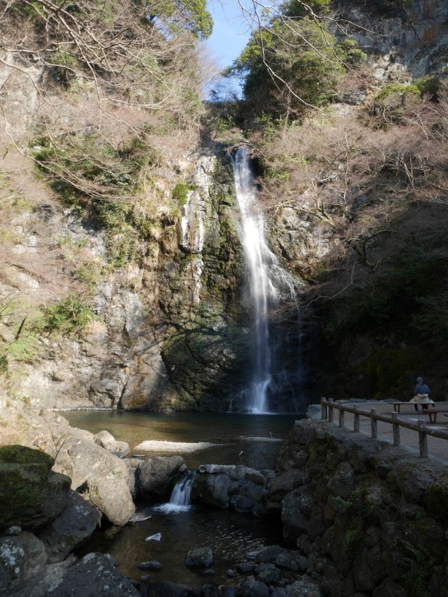 自然を身体で感じる為、箕面大滝を目指しました！