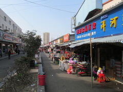 上海の高行商業歩行街（金高路・東靖路近）