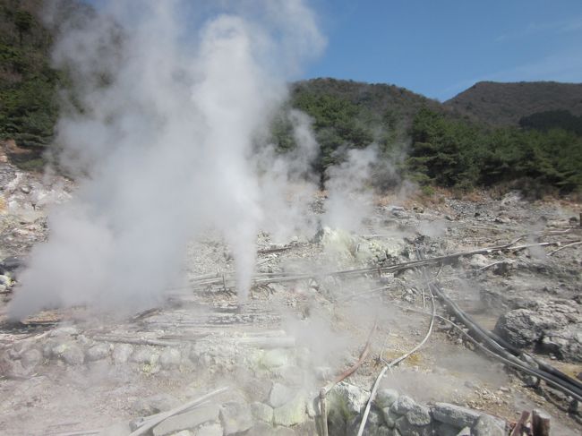 肥前・雲仙温泉　老舗旅館と雲仙地獄めぐりのぶらぶら歩き旅－３