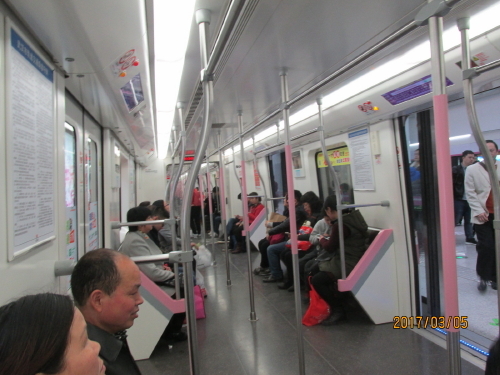 武漢の地下鉄が天河空港へ接続する