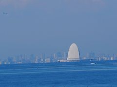 袖ケ浦臨海公園で行き交う船を撮影しました